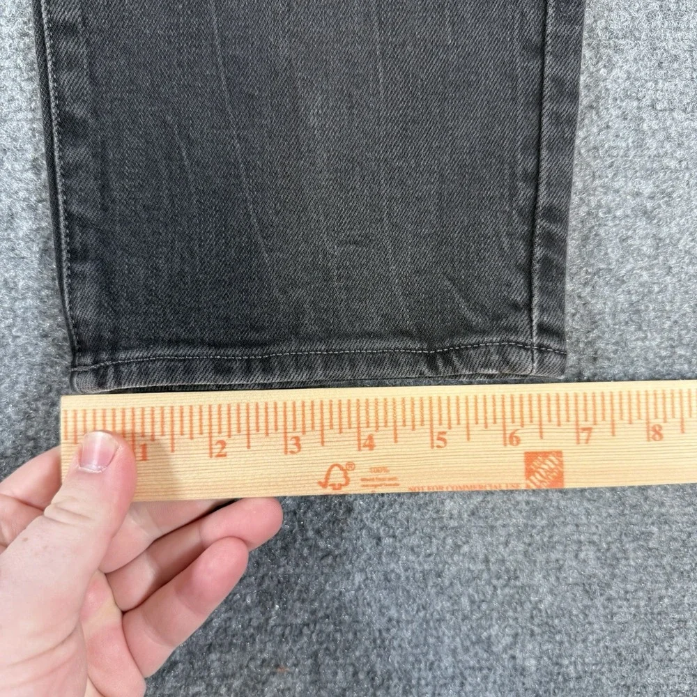 G Star Raw Jeans Mens 36x34 Black Kilcot‎ Straight Tapered Stretch Button Fly
